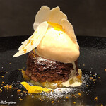 カーサ・デル・チーボ - ｸﾞﾗﾝﾏﾆｴのｼﾞｪﾗｰﾄにｼｮｺﾗの焼ﾑｰｽ