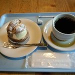 Cote a Cote Marche - ショートケーキと紅茶