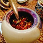 Shitai - 炒飯の味変には唐辛子入りのナンプラー