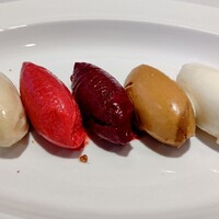 ラ・ターブル・オ・ジャポン - アイスとシャーベットの盛り合わせ