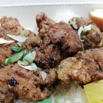 街角饅頭店 吉祥天 - から揚げ弁当￥500