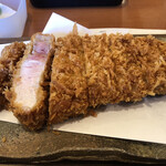 五福 - 極上ロース　大　定食　和豚もちぶた