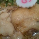 中華そば カドヤ食堂 - 豚足のup(笑)