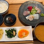 Shunsensakaba Mantenya - お刺身定食