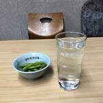 さか本そば店 - お湯割り（500系）