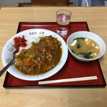 さか本そば店 - カツカレー（950円）