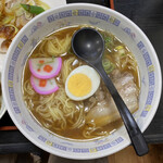 笹月 - ラーメン定食 900円 (ラーメン)