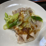 笹月 - ラーメン定食 900円 (豚しゃぶ)