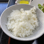 笹月 - ラーメン定食 900円 (ごはん)