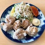 Shokujidokoro Hirane - 自家製鶏の唐揚げ