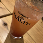 炭火焼 結 - トマト酢サワー