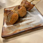 博多串焼 くしまろ - 野菜捲き串 明太子豚捲き(¥350)