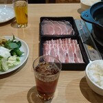 Shabu Nabe Byuffe Enu Esupurasu - 野菜、スタートセット