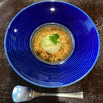 徳山鮓 - ⚫︎飯の発酵アイス　徳山さんの定番デザート♡レアチーズのような発酵アイスクリーム。特許をとっているそう。