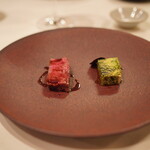 Remede nikaho - 松尾牛　ちりめんキャベツに国産黒トリュフ