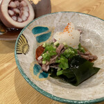 かもめ食堂 - スルメイカ煮＆メジの内臓煮