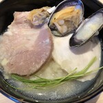 麺屋一燈 - 貝出汁そば+小ライス