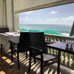 The veranda at The Beachhouse - 