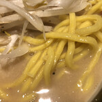 花木流味噌 - 麺アップ