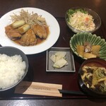 ペティーズカフェ - キジ焼き定食（1000円）