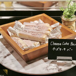 ザ・テラス - チーズケーキバー＠安定のレギュラー人気
