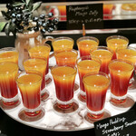 ザ・テラス - ラズベリーとマンゴーのゼリー