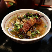 炭焼 うな富士 有楽町店 - ひつまぶし【薬味を乗せ出汁をかけて】