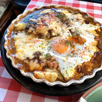 ペパーミントハウス - ハンバーグカレードリア（950円）