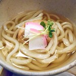 いその - 「かつおだし いその定食」の かけうどん