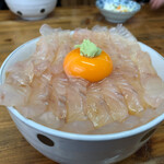 みなと食堂 - 平目漬け丼