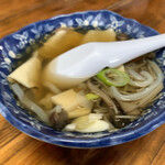 みなと食堂 - せんべい汁