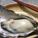 七ふくうどん 那賀川店 - 前田さんのはじめ牡蠣