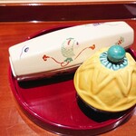 銀座 しのはら - 器がお正月風