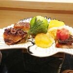 銀座 しのはら - 鶴の向付