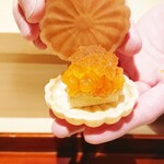 銀座 しのはら - あんぽ柿の