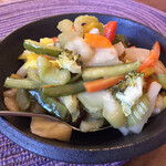 レストラン夕凪亭 - 自家製ピクルス