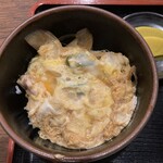 生そば　江戸 - ミニ親子丼