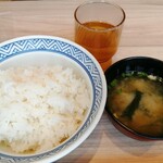 Yoshinoya - 定食アップ