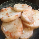 活麺富蔵 - 山芋の梅和え