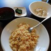 知茶楽 - 炒飯水餃子セット￥