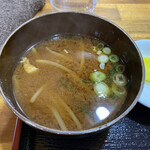 たぼやん - 大トンテキ定食 1,500円 (お味噌汁)