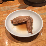 御天 - Aセット手羽煮込