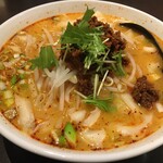 Taiwan Ryouribizembou Toushoumen - (料理)四川タンタン刀削麺(ピリ辛)①