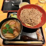 そば処 為治郎 - 鴨せいろ+大盛り。1120+150円+税