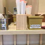 そばの神田 東一屋 - コンディメンツ。