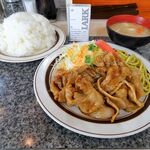 洋庖丁 - ポーク焼肉定食（特盛）（クーポン割引）860円