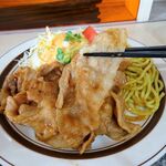 洋庖丁 - ポーク焼肉定食（特盛）（クーポン割引）860円
