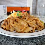 洋庖丁 - ポーク焼肉定食（特盛）（クーポン割引）860円