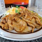 洋庖丁 - ポーク焼肉定食（特盛）（クーポン割引）860円