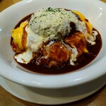 Youshoku Ando Kafe No Kotokotoya - オムハヤチーズハンバーグON